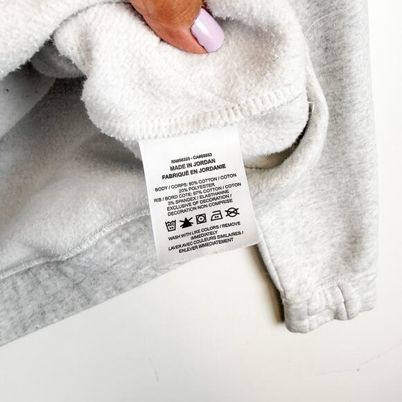 Nike Big Kids Fleece Sweatshirt Gray Crewneck - Size XL - Picture 5 of 11